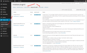 Instalace pluginů ve WordPressu