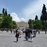 Náměstí Syntagma - řecký parlament - Atény