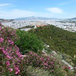 Výhled z hory Lycabettus - Atény