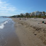 Pláž u Atén